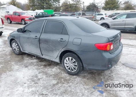 2010 Toyota Corolla Le из США, поврежденный, VIN 2T1BU4EE2AC487587